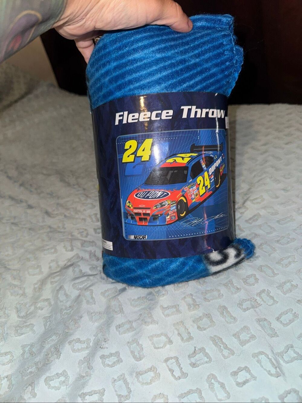 NWT Official NASCAR Jeff Gordon fleece blanket